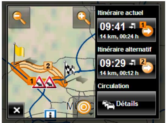 NAVIGON 2510 - Nouveau calcul: Sur demande - 1