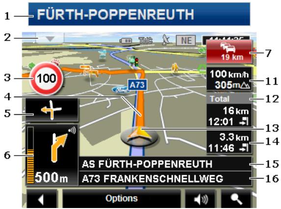 NAVIGON 2510 - Navigation au mode Vehicule - 1