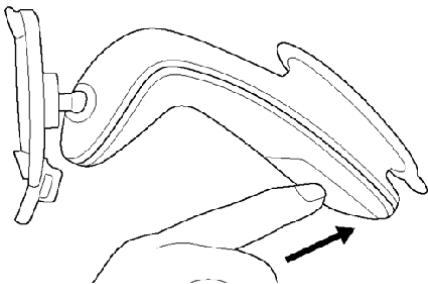 NAVIGON 72 PREMIUM - Fixer le support - 1