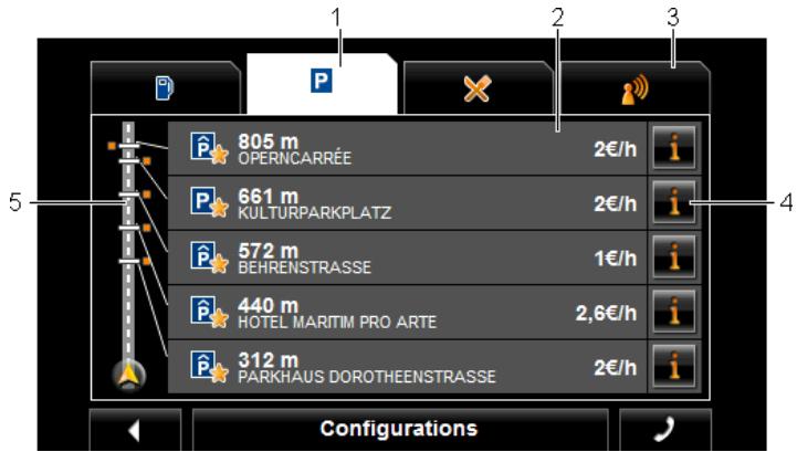NAVIGON 70 PLUS TRAFIC,  70 PLUS - Afficher les adresses utiles sur votre itinéraire - 3