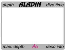 SCUBAPRO-UWATEC ALADIN AIR - Modes de fonctionnement - 1
