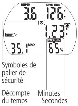 SCUBAPRO-UWATEC ALADIN PRIME-TEC - Chronomètre du palier de sécurité - 1