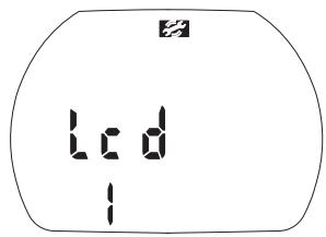 SCUBAPRO-UWATEC ALADIN PRIME-TEC - Régler le contraste de l'écran LCD - 1