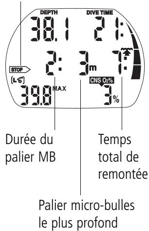 SCUBAPRO-UWATEC ALADIN PRIME-TEC - Palier micro-bulles - 1