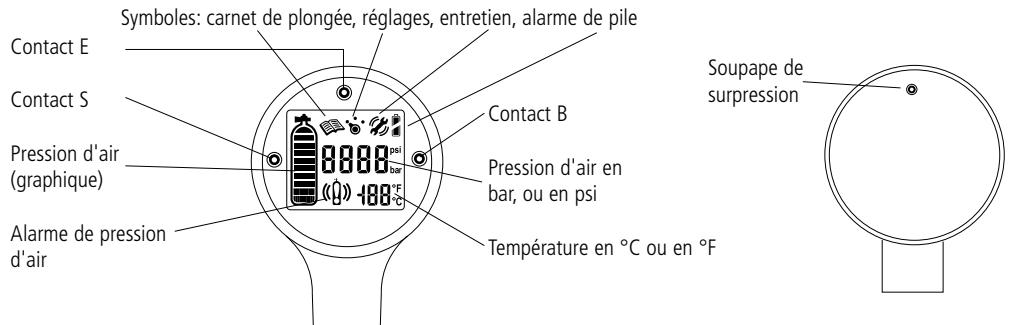 SCUBAPRO-UWATEC MANOMETRE ELECTRONIQUE - Initialisation - 2