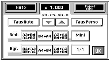 MINOLTA CF 9001 - Utilisation des touches zoom croissant/décroissant - 1