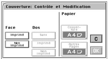 MINOLTA CF 9001 - Paramétrage mode Couverture - 3