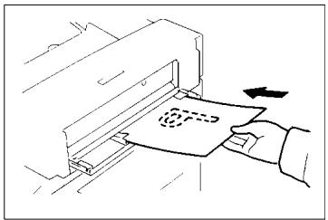 MINOLTA CF 9001 - Utilisation du mode automatique d'introduction de documents un à un (mode SADF) - 2