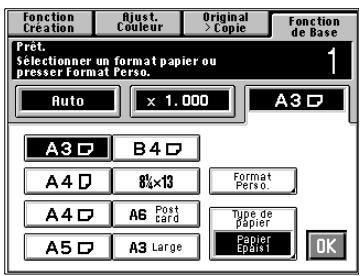 MINOLTA CF 9001 - Utilisation du plateau d'introduction manuelle - 4
