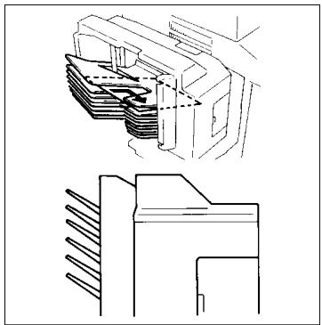 MINOLTA CF 9001 - Remplacement de la cartouche d'agrafes - 5