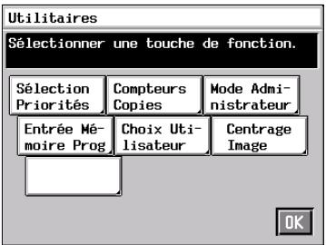 MINOLTA CF 9001 - Modification des sélections du Choix Utilisateur - 2
