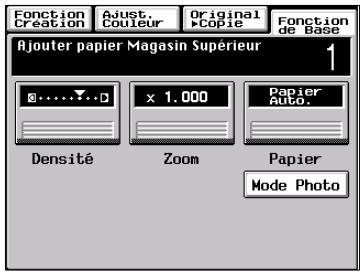 MINOLTA CF 9001 - Lorsque le message "Ajouter papier Magasin XXXX" apparaît - 1
