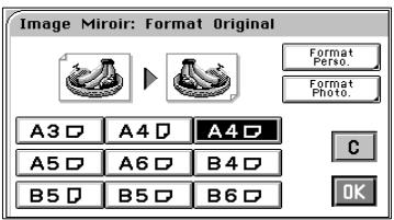 MINOLTA CF 9001 - Paramétrage de la fonction Image Miroir - 2
