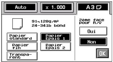 MINOLTA CF 9001 - Utilisation du plateau d'introduction manuelle - 5