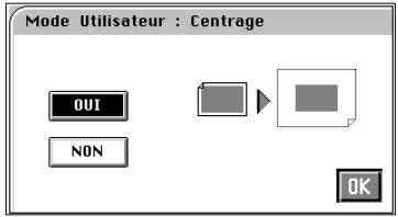 MINOLTA CF 9001 - Comment choisir Centrage image - 3