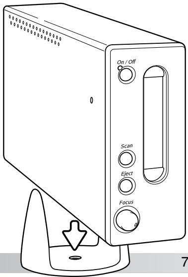 MINOLTA DIMAGE SCAN ELITE 5400 - Fixation du support de scanner - 1