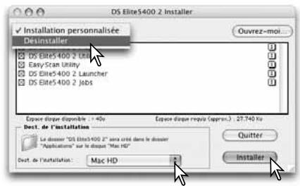 MINOLTA DIMAGE SCAN ELITE 5400II - Déinstallation du logiciel DiIMAGE Scan - 2