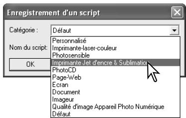 MINOLTA DIMAGE SCAN ELITE 5400II - Enregister des réglages de numérisation en tant que script - 2