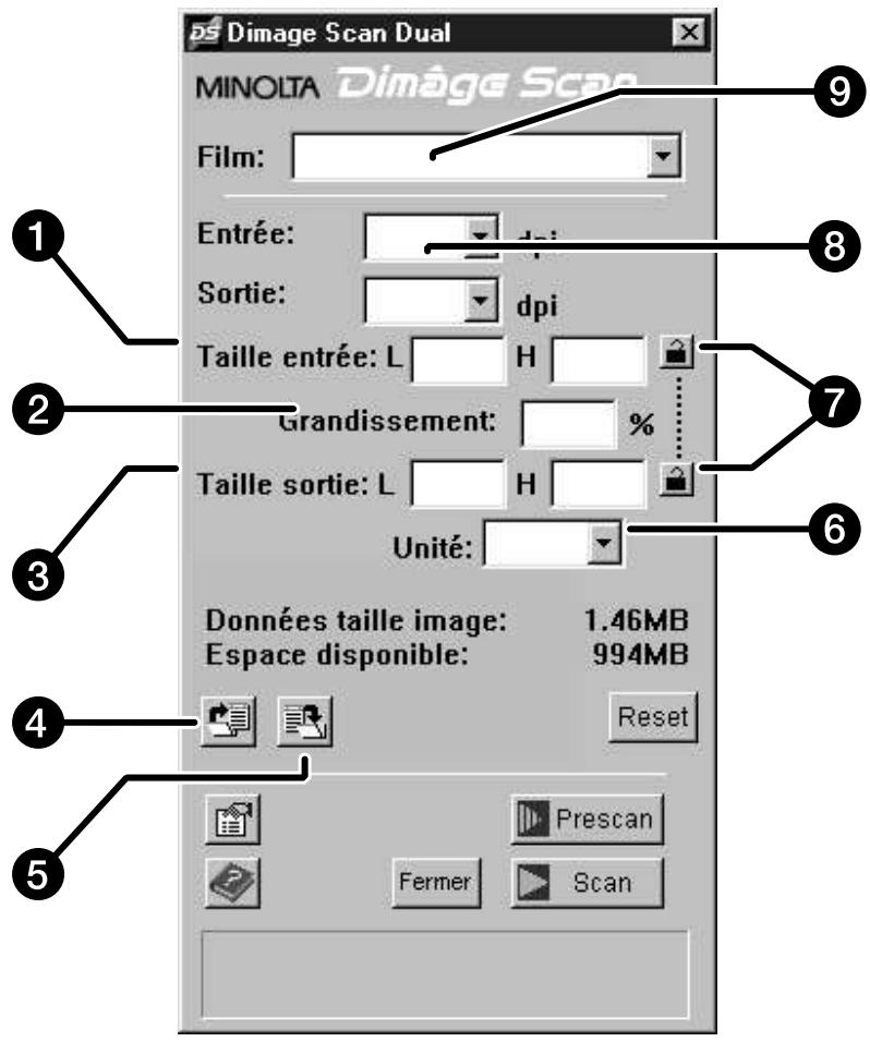 MINOLTA DIMAGE SCAN DUAL - Réglage des préférences - 3
