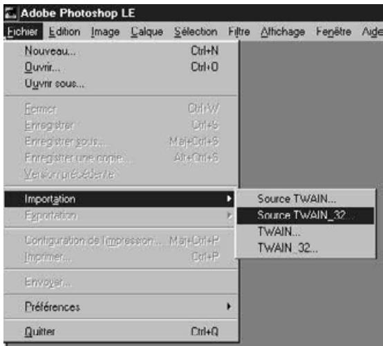 MINOLTA DIMAGE SCAN DUAL - DÉROULEMENT DE LA SCANNÉRISATION - 1