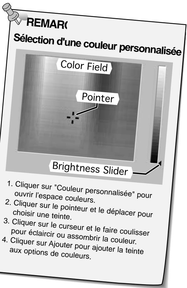 MINOLTA DIMAGE SCAN DUAL - Cliquer sur la couleur souhaitée puis cliquer sur OK. - 1