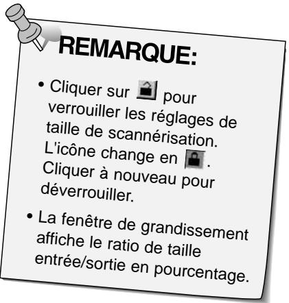 MINOLTA DIMAGE SCAN DUAL - La liste de résolution de scannérisation affiche la plus basse résolution d'entrée (de scannérisation) nécessaire pour aboutir à la taille et à la résolution de sortie souhaitées. - 1