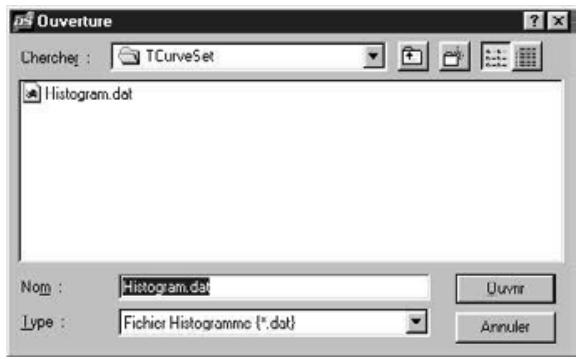 MINOLTA DIMAGE SCAN DUAL - Sélectionner le fichier de données de réglages souhaité et cliquer sur Open - 2