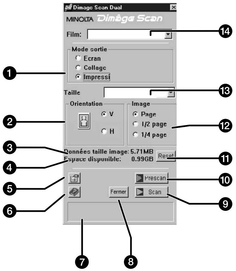 MINOLTA DIMAGE SCAN DUAL - DÉROULEMENT DE LA SCANNÉRISATION - 6