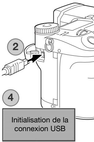 MINOLTA DIMAGE A2 - Connexion de l'appareil à un micro-ordinateur - 1