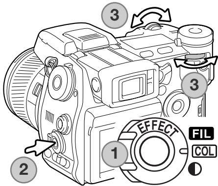 MINOLTA DIMAGE A2 - Contrôle des effets numériques - 1