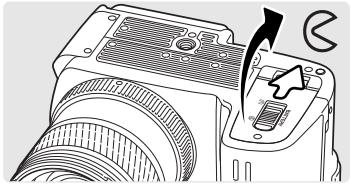 MINOLTA DIMAGE A2 - Mise en place et changement de la batterie - 1