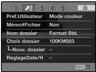 MINOLTA DIMAGE A2 - Réglage de la date et de l'heure - 3