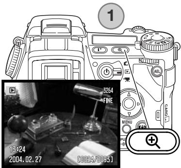 MINOLTA DIMAGE A2 - Passer du mode Quick View au mode Lecture - 3