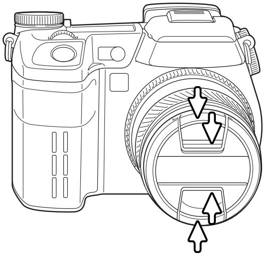 MINOLTA DIMAGE A2 - Fixation de la courroie - 2