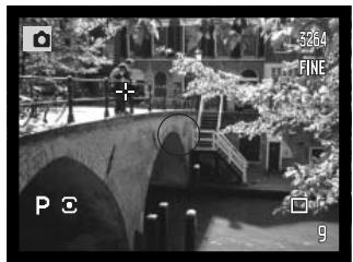 MINOLTA DIMAGE A2 - Zone de mesure Spot - 1