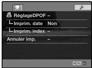 MINOLTA DIMAGE A2 - Création d'un ordre d'impression DPOF - 1