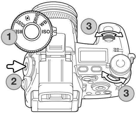 MINOLTA DIMAGE A2 - Sensibilité de l'appareil - ISO - 1