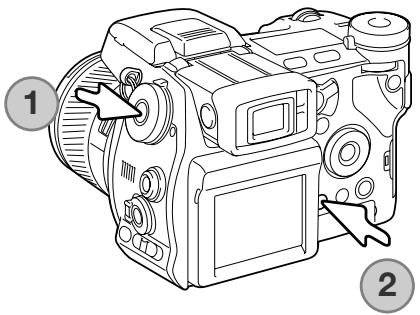 MINOLTA DIMAGE A2 - Choix Contrôle du point sélectionné dans le menu : - 2