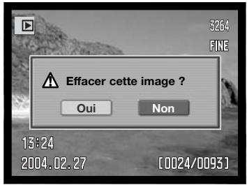 MINOLTA DIMAGE A2 - Confirmation d'effacement - 1