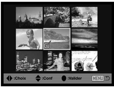 MINOLTA DIMAGE A2 - Écran de sélection de vues - 1