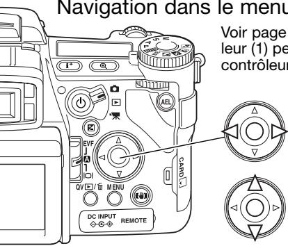 MINOLTA DIMAGE A2 - Navigation dans le menu Réglages - 1