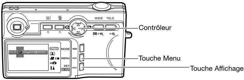 MINOLTA DIMAGE G530 - Navigation dans le menu enregistrement - 6