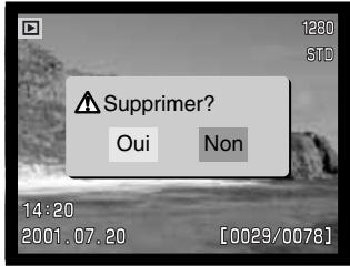 MINOLTA DIMAGE S304 - Une fois supprimée, l'image ne peut pas être récupérée. agir avec prudence! - 3