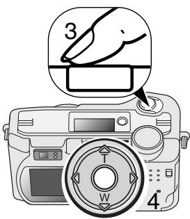 MINOLTA DIMAGE S304 - ZONES AF et contrôlé de l'autofocus - 6