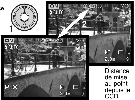 MINOLTA DIMAGE S304 - MODES de mise au point - 2