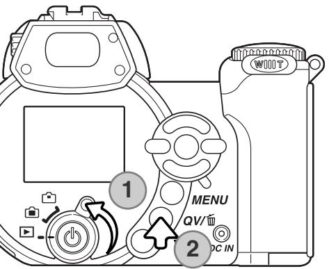 MINOLTA DIMAGE Z1 - Réglage de la luminosité de l'écran - 13