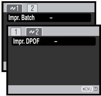 MINOLTA DIMAGE Z1 - Navigation dans le menu d'impression USB directe - 1