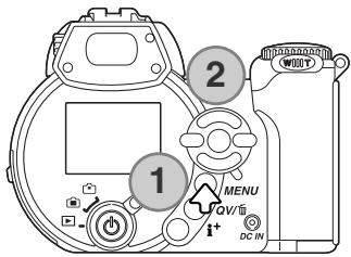 MINOLTA DIMAGE Z1 - Navigation dans les menus d'enregistrement - 8