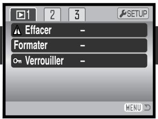 MINOLTA DIMAGE Z1 - Le formatage d'une carte mémoire efface toutes les données qu'elle contient. - 1