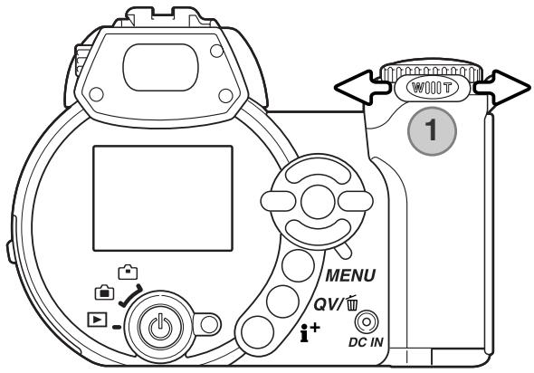 MINOLTA DIMAGE Z1 - Tenue de l'appareil - 2